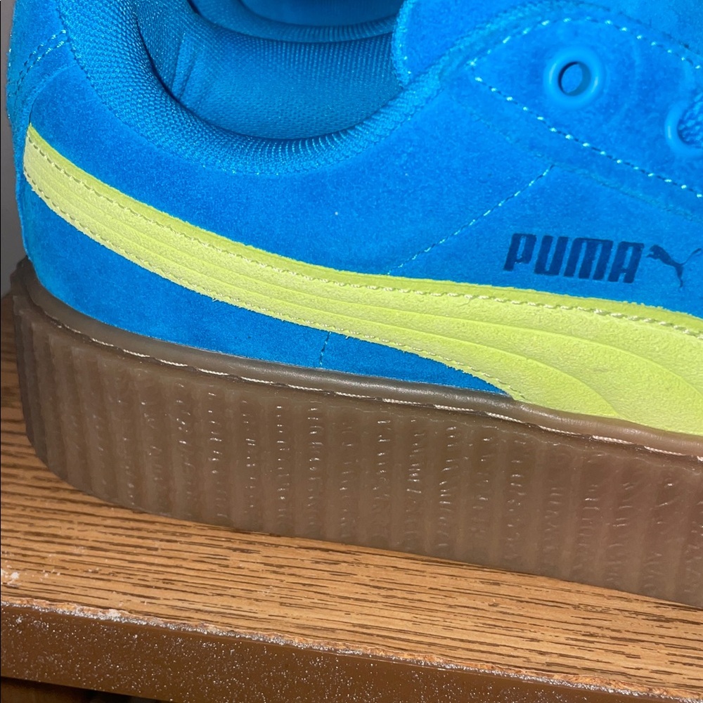 Fenty pumas (blue and lime) - Picture 8 of 8